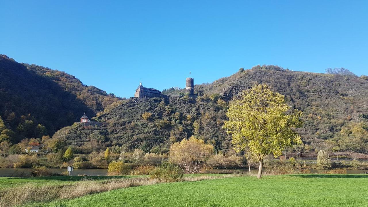 Ferienhaus Leopold Mit Burgblick An Der Mosel Burgen  Exterior foto