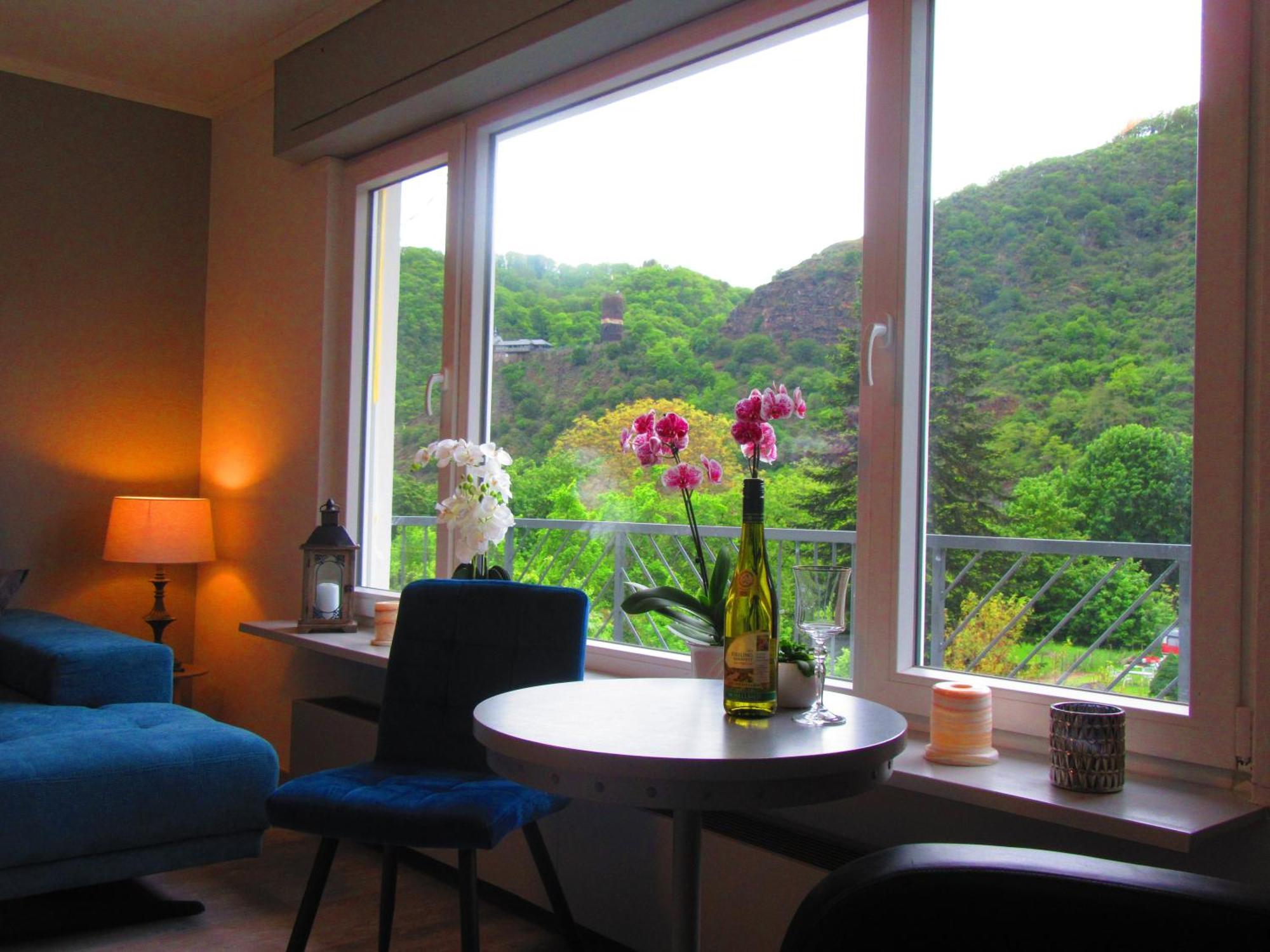 Ferienhaus Leopold Mit Burgblick An Der Mosel Burgen  Exterior foto
